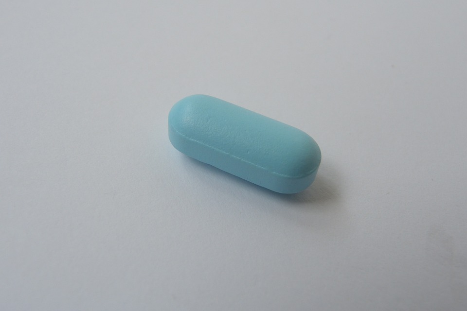 Modrá pilulka pro muže.